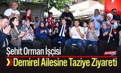 Osmaniye'de Şehit Ailesine Ziyaret
