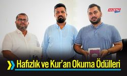 Hafızlık ve Kur’an Okuma Yarışmaları Birincilerine Ödül