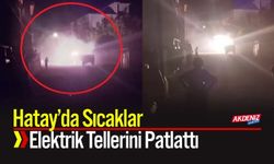 Hatay’da Sıcaklar Elektrik Tellerini Patlattı
