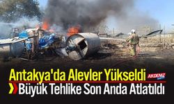Antakya'da Alevler Yükseldi: Tehlike Son Anda Atlatıldı
