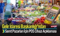 Semt Pazarları İçin POS Cihazı Açıklaması
