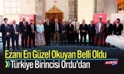 Ezanı En Güzel Okuyan Belli Oldu