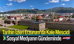 Erzurum'da: Kale Mescidi Sosyal Medyanın Gündeminde