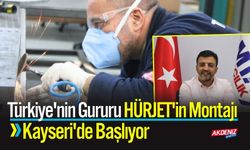 Türkiye'nin Gururu HÜRJET'in Montajı Kayseri'de Başlıyor