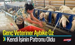 Genç Veteriner Aybike Öz: Kendi İşinin Patronu Oldu