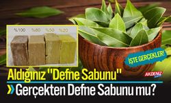 Aldığınız "Defne Sabunu" Gerçekten Defne Sabunu mu?