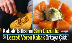 Kabak Tatlısına Lezzetini Veren Kabak Ortaya Çıktı!