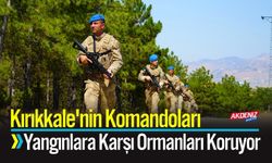 Kırıkkale'nin Komandoları Yangınlara Karşı Ormanları Koruyor