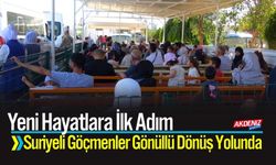 Suriyeli Göçmenler Gönüllü Dönüş Yolunda