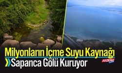 Milyonların İçme Suyu Kaynağı Sapanca Gölü Kuruyor