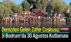 Denizden Gelen Zafer Coşkusu  Bodrum'da