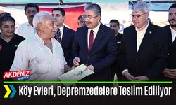 Osmaniye'de Köy Evleri Depremzedelere Teslim Ediliyor