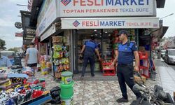 Tarsus'ta Kaldırım İşgallerine Zabıta Denetimi