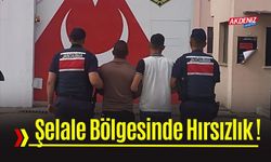 Şelale Bölgesinde Hırsızlık Zanlıları Yakalandı