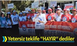 Osmaniye'de Memurlar, "Yetersiz Teklife Hayır" Dedi
