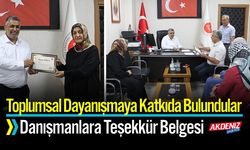 Osmaniye'de Özverili Çalışan Danışmanlara Teşekkür