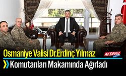 Osmaniye Valisi Yılmaz, Komutanlarla Görüştü
