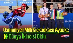 Osmaniyeli Milli Sporcu Aybüke Kılınç Dünya İkincisi