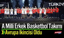 A Milli Erkek Basketbol Takımı Avrupa İkincisi Oldu