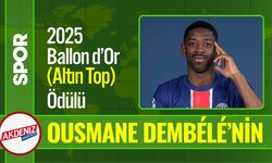 2025 Ballon d’Or Ödülü Ousmane Dembélé’nin