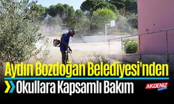 Aydın Bozdoğan Belediyesi'nden Okullara Kapsamlı Bakım