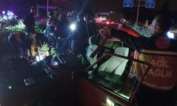 Geçilmez Tüneli girişinde feci kaza: 1 ölü, 3 yaralı