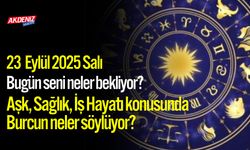 23 Eylül 2025 Salı Burç Yorumları