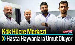Kök Hücre Merkezi, Hasta Hayvanlara Umut Oluyor