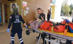 İnegöl'de İmalathanede Kaza: İşçinin Bacakları Kırıldı