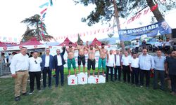 Kahramanmaraş'ta Uluslararası Hartlap Karakucak Güreş Festivali