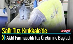 Safir Tuz, Aktif Farmasötik Tuz Üretimine Başladı