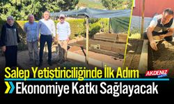 Dinar'da Sezonun İlk Salep Ekimi