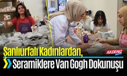 Şanlıurfalı Kadınlardan, Seramiklere Van Gogh Dokunuşu