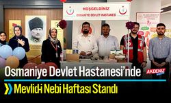 Osmaniye'de Mevlid-i Nebi Haftası Standı
