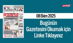 Akdeniz Gazetesi 08 Ekim’de Hangi Haberlere Yer Verdi?