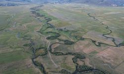 Ardahan’da Menderesler havadan görüntülendi