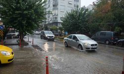 Aydın'da Sağanak Yağış Hayatı Olumsuz Etkiledi