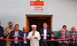 Bayburt Demirkaş Köyü Camisi Yenilenerek İbadete Açıldı