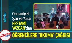 Osmaniyeli Yazar Yazgan’dan Öğrencilere “Okuma” Çağrısı