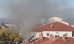 Bolu'da 5 Katlı Apartmanda Yangın, Daire Kül Oldu