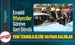 Emekli İtfaiyeciler Göreve Geri Döndü