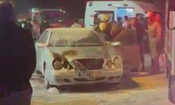 Eşiyle Tartışan Adam Otomobilini Ateşe Verdi, Ağır Yaralı!