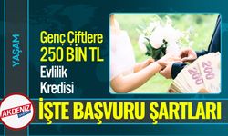 Genç Çiftlere 250 Bin TL’ye Kadar Evlilik Kredisi