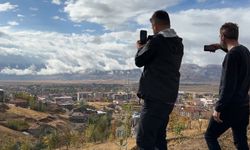 İkiyaka Dağları'nda Kar ve Şehir Manzarası Büyülüyor