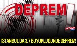 Son Dakika: İstanbul’da 3.7 Büyüklüğünde Deprem!