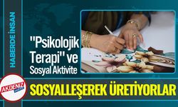 Kadınlar El Sanatları Kursu ile Sosyalleşerek Üretiyor