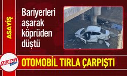 Kahramanmaraş’ta Feci Kaza; Araç Köprüden Uçtu