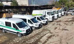 Karabük Belediyesi 9 araçla filosunu güçlendirdi