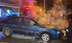 Karaman’da seyir halindeki otomobil alev alarak yandı