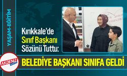 Minik Başkan Davet Etti, Büyük Başkan Geldi
